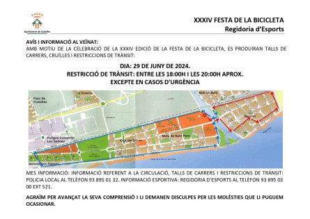 Avís i informació al veïnat. Recorregut Festa bicicleta 2024_page-0001.jpg