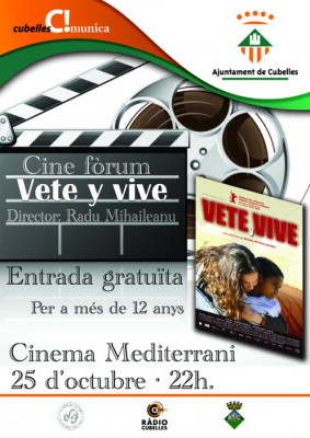 Cine fòrum "Vete y vive"