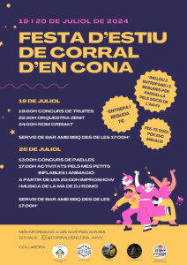 Festes d'estiu Corral d'en Cona