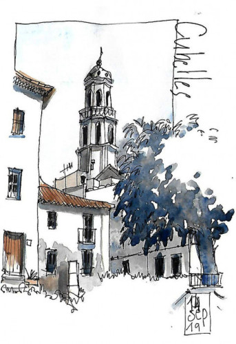 Taller Urban Sketching al castell