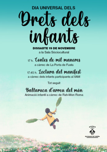 Cartell Drets dels infants 2022