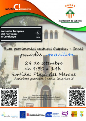 Cartell Jornades Europees del Patrimoni 2013