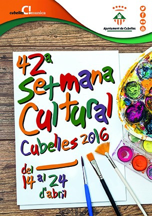 Cartell Setmana Cultural 2016