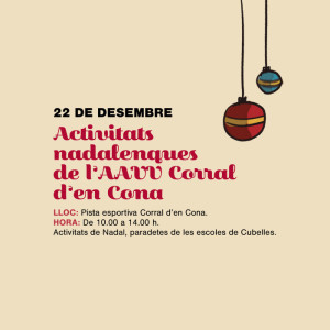 Activitats de Nadal Corral d'en Cona